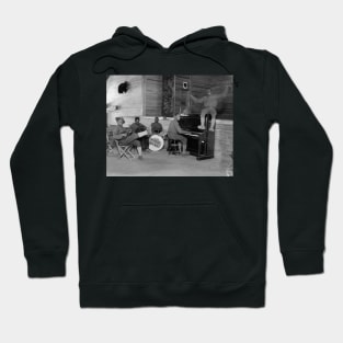 Jazz Band, 1918. Vintage Photo Hoodie